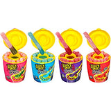 Juicy Drop Gummy Dip 'N Stix, Sweet Gummy Sticks w Sour Dipping Gel, 3.4 Oz (Pack of 8)
