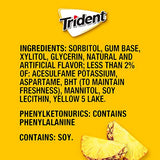 Trident Pineapple Twist Sugar Free Gum, 12 Packs of 14 Pieces (168 Total Pieces)