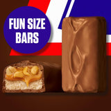 Snickers Fun Size Candy Bars - Individually Wrapped Chocolate Candy Bars - Bulk Snickers Candy Bars - Milk Chocolate, Peanut and Caramel Snickers Bars - Bulk Candy (Pack of 65)