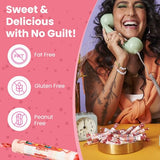 Smarties Candy Bulk Rolls Original Flavor - Gluten & Vegan Free - Classic Sweetness From Family Owned Company Since 1949, Peanut Free & Dairy Free - Perfect Halloween Candy - 4 Pound Bag