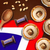 Snickers Fun Size Candy Bars - Individually Wrapped Chocolate Candy Bars - Bulk Snickers Candy Bars - Milk Chocolate, Peanut and Caramel Snickers Bars - Bulk Candy (Pack of 65)
