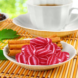 Striped Cinnamon Discs, 2 Pound Bag of Cinnamon Hard Candy Individually Wrapped, Premium Hard Cinnamon Candy with Bold Flavor, Perfect Cinnamon Candies for Satisfying Sweet Cravings