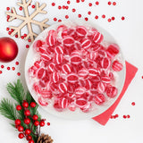 Striped Cinnamon Discs, 2 Pound Bag of Cinnamon Hard Candy Individually Wrapped, Premium Hard Cinnamon Candy with Bold Flavor, Perfect Cinnamon Candies for Satisfying Sweet Cravings