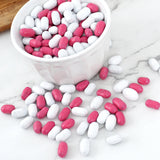 Good & Plenty Licorice Candy, Fat Free, 2 Pound Bulk Bag, Old Fashioned Bulk Nostalgic Candy, Licorice Flavored Candy, Pink & White Candy, Gumball Machine Refills
