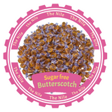 Sugar Free Butterscotch Hard Candy - 2 Pounds - Bulk SUGAR FREE Candy - Individually Wrapped Candy - Yellow Candy - Butterscotch Discs Buttons
