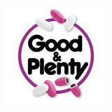 Good & Plenty Licorice Candy, Fat Free, 2 Pound Bulk Bag, Old Fashioned Bulk Nostalgic Candy, Licorice Flavored Candy, Pink & White Candy, Gumball Machine Refills