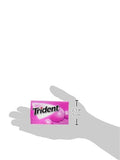 Trident Sugar Free Bubble Gum, 14 ct (Pack of 12)