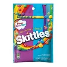 Skittles Flavor Mash Ups Wild Berry and Tropical Candy, 7.2 Ounce - 12 per case.