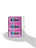 Orbit Bubblemint Sugarfree Gum, 14 pieces, (Pack of 24)