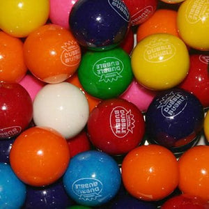Dubble Bubble Assorted 24mm Gumballs 1 Inch, 3 Pounds Approximately 165 Gumballs BY The Nile Sweets