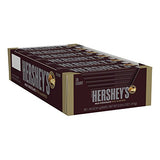 HERSHEY'S Chocolate Bar with Almonds, Milk Chocolate Candy Bar with Almonds, 1.45 Ounce Bar (Pack of 36)