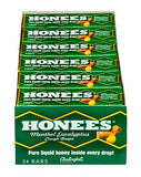 Ambrosoli Honees Menthol Eucalyptus Cough Drops, 9-Drop Bars (Pack of 24)