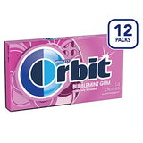 Orbit Bubblemint Sugarfree Gum, 14 pieces, (Pack of 12)