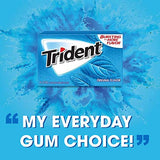 Trident Original Flavor Sugar Free Gum, 12 Packs of 14 Pieces (168 Total Pieces)