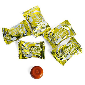 Toffee Candy - Butter Cream Candy – 3 Pounds Hard Candy – Gold Wrapped -BY The Nile Sweets