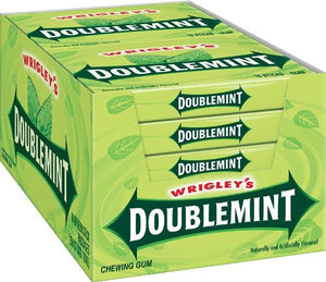 Doublemint Gum, 15 Sticks Each (Pack Of 10)