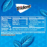 Trident Original Flavor Sugar Free Gum, 12 Packs of 14 Pieces (168 Total Pieces)