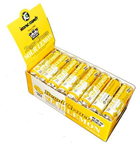 Regal Crown Hard Candy Rolls - Sour Lemon 24 ct