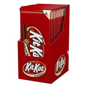 HERSHEY'S KIT KAT Candy Bar, Milk Chocolate Covered Crisp Wafers, Extra Large (4.5 Ounce) Bar (Pack of 12)