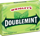 Doublemint Gum, 15 Sticks Each (Pack Of 10)