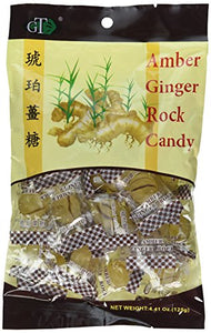 Amber Ginger Rock Candy (8-Pack)