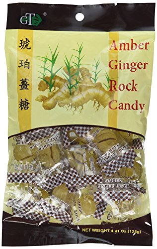 Amber Ginger Rock Candy (8-Pack)