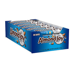 Peter Paul  ALMOND JOY, Chocolate Coconut Candy Bar (Pack of 36)