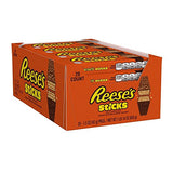 REESE'S Peanut Butter Candy Sticks, (Pack of 20)