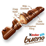 Kinder Bueno Crispy Creamy Chocolate Bar, 1.5 oz, 20 Count