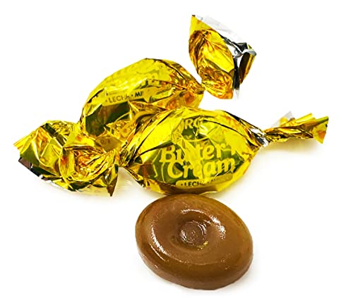 The Nile Sweets Butter Cream toffee Hard Candy| 3 Pounds | Wrapped Butter-n-Cream ABOUT 270 pieces