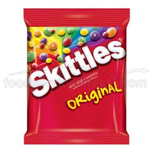 Skittles Bite Size Candies, Original Fruit, 7.2-Ounce Bags (Pack of 12)