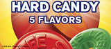 Life Savers 5 Flavors Hard Candy Rolls, (Pack of 20)