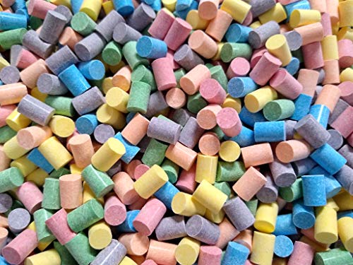Leaf Brands Tart n Tiny's - 1 lb of Bright Assorted Tart Candy; Grape Cherry Lemon Orange Lime Blue Raspberry
