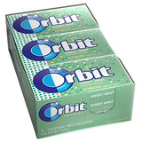 Orbit Sweet Mint Sugarfree Gum, (Pack of 12)