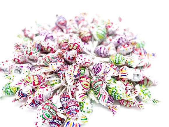 Blow Pops 5 LBS Assorted Lollipops Variety- Watermelon Strawberry Cherry Grape Sour Apple -Bubbled gum filled lollipops in bulk- Christmas Candy