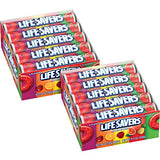 Life Savers 5 Flavors Hard Candy Rolls, (Pack of 20)