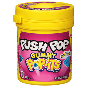 Push Pop Pop-Its Gummy Candy - 8 Count Gummy Christmas Candy With Fun, Portable Containers - Fruity Delicious Flavors - Holiday Party Favors & Stocking Stuffers for Kids - Bulk Candy for Kids Gifts