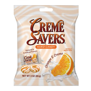 Creme Savers Orange and Creme Hard Candy 3 OZ BAG