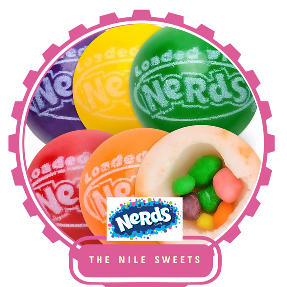 Nerd Filled Large Gumballs 3 LB